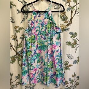 Lilly Pulitzer size large Billie dress in mermaid in the shade